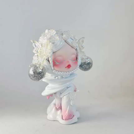 Skull Panda The Feast Begins Custom Figure | Handcrafted Repainted Collectible