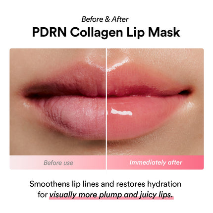 Abib PDRN Collagen Lip Mask Glazed Jelly  0.38 fl.oz. (11g) / Korean Hydrating Lip Balms