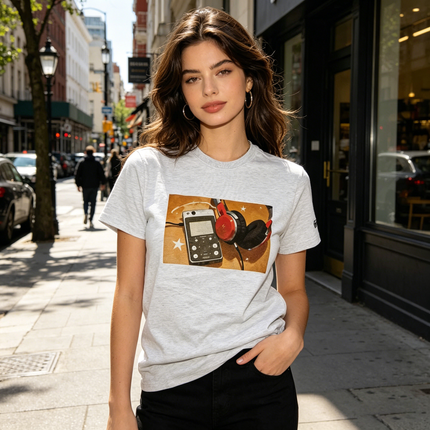 Celestial Static Uni-Sex T-Shirt with COOLPASS Fabric | Vintage Finder