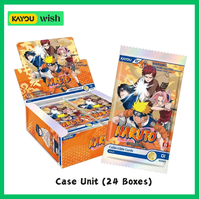 KAYOU NARUTO ナルトカードBOX英語版シュリンク付き未開封 KAYOU KAYOU NARUTO ナルトカードBOX英語版シュリンク付き未開封 KAYOU
