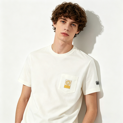 Vestige Single Pocket Uni-Sex T-Shirt with COOLPASS Fabric | Vintage Finder