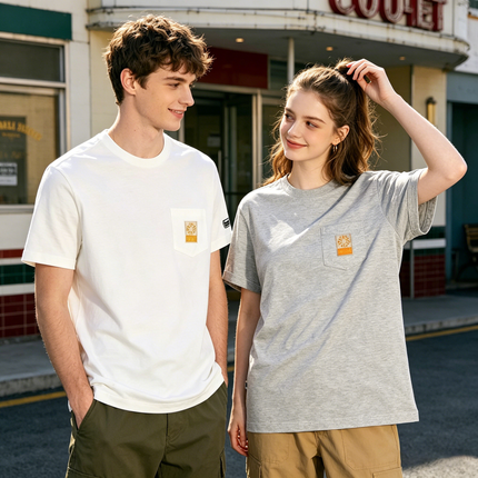 Vestige Single Pocket Uni-Sex T-Shirt with COOLPASS Fabric | Vintage Finder