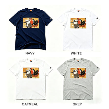 Celestial Static Uni-Sex T-Shirt with COOLPASS Fabric | Vintage Finder