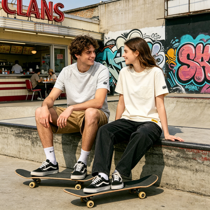 Oversized Pocket Tee with COOLPASS Fabric | Vintage Finder