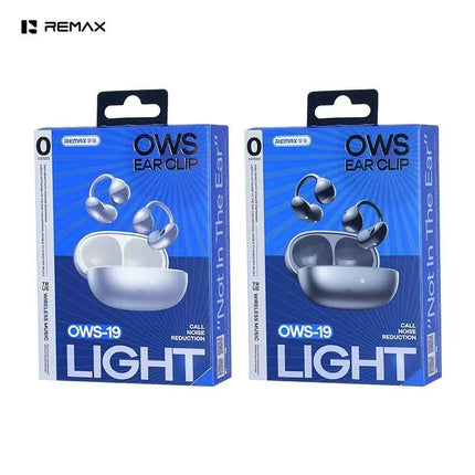 REMAX OWS Ear Clip True Wireless Music Call Earphones OWS-19 | 5H Playtime | Noise Reduction