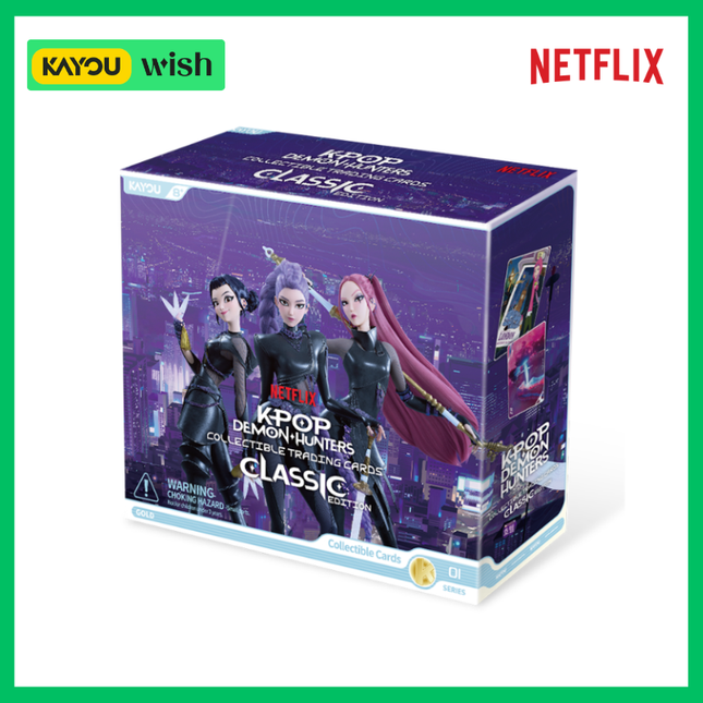 KAYOU KPop Demon Hunters World Tour Classic Edition 001-NA-Series 1-D Trading Card Box [20 Packs]