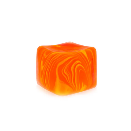 Needoh-Style Squishy Stress Ball, Flow Pattern Slow-Rise Aurora Malt Candy Fidget Toy for Anxiety Relief, Focus and Sensory Play