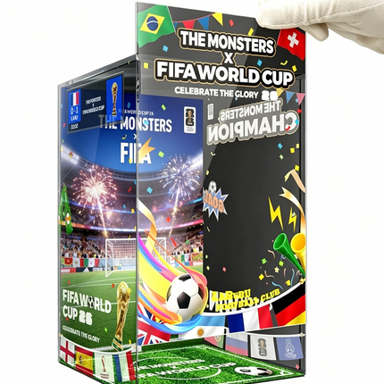 POP MART Labubu FIFA World Cup 2026 Acrylic Display Case | 22*27*40cm