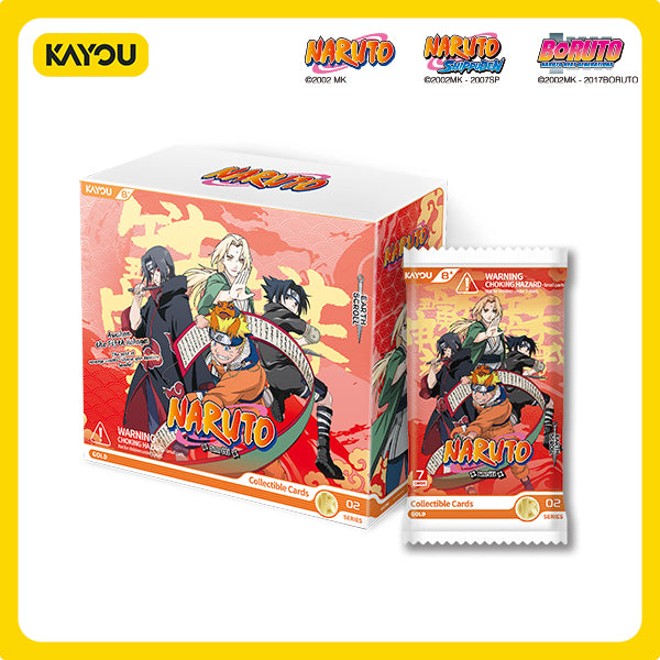 Kayou NARUTO Smriti Collectible Cards Earth Scroll 2, Official Anime Trading Cards Collection