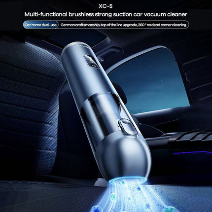 Multi-Functional Brushless Strong Suction HEAP Car Vacuum Cleaner