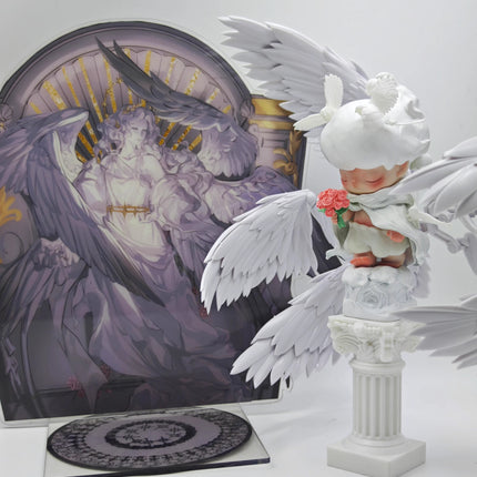 Handmade DIMOO Angel's Poem Six-Wing Angel Custom Figure |POP MART Rare Collectible