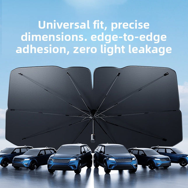 Car Windshield Sun Shade - UV Protection & Heat Blocking Sunshield for Summer