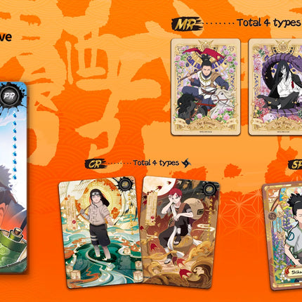 Kayou Naruto Collectible Cards Earth Scroll Series 1 Official Licensed, English NA Edition Booster Box, 20 Packs 8 Cards Per Pack