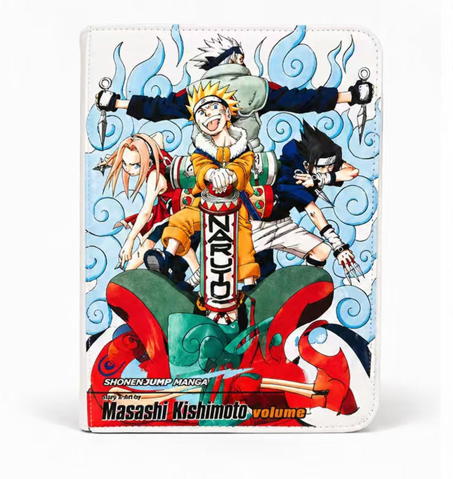 Naruto Team 7 Anime 9-Pocket Trading Card Binder (34×26×3.5cm)