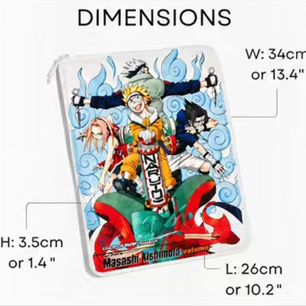 Naruto Team 7 Anime 9-Pocket Trading Card Binder (34×26×3.5cm)