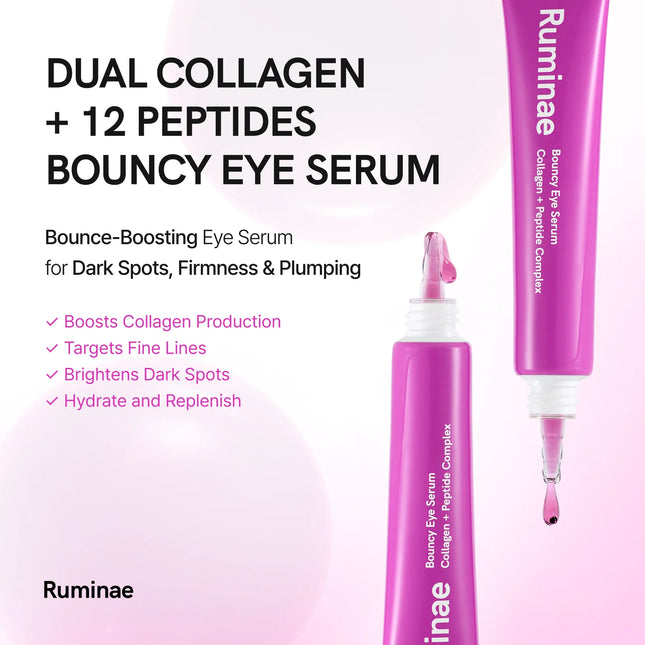 [Ruminae] Bouncy Collagen + Peptide Serum | 30ml / 1.01 fl oz
