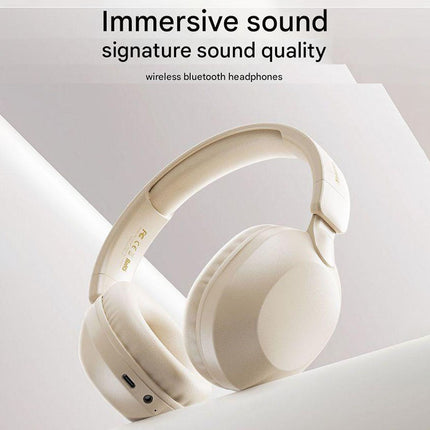 REMAX Wireless Headphones RB-705HB Beige