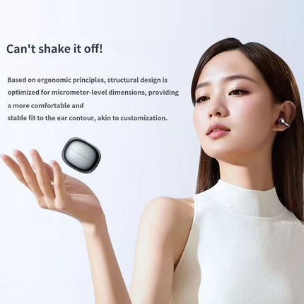 REMAX OWS Ear Clip True Wireless Music Call Earphones OWS-19 | 5H Playtime | Noise Reduction