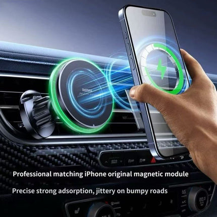 REMAX MagSafe Magnetic 15W Wireless Charging Car Mount