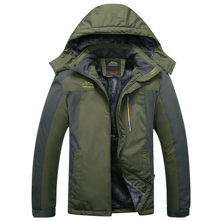 Men’s Winter Outdoor Waterproof and Insulated Fitted Jacket