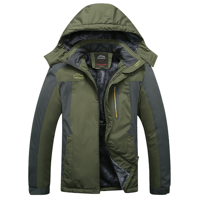 Men’s Winter Outdoor Waterproof and Insulated Fitted Jacket