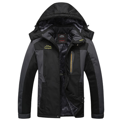 Men’s Winter Outdoor Waterproof and Insulated Fitted Jacket
