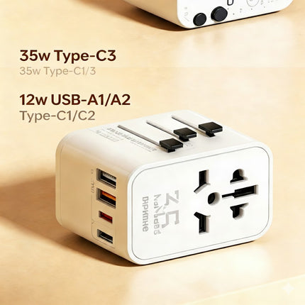 REMAX Astro Series 35W Multifunctional Charger RP-U11 UK/US/EU/AU/CN