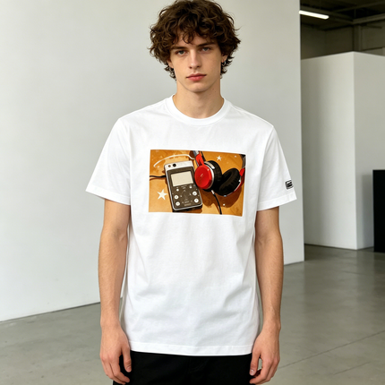 Celestial Static Uni-Sex T-Shirt with COOLPASS Fabric | Vintage Finder