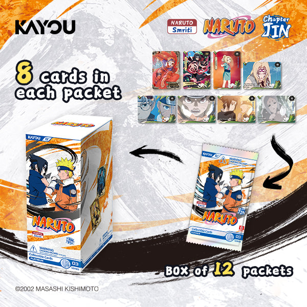 KAYOU Naruto-Smriti Collectible Cards-Chapter Jin-003D-NA
