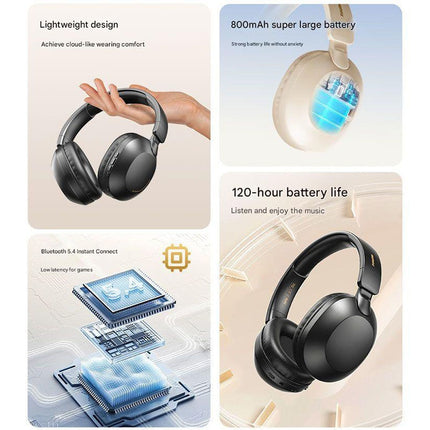 REMAX Wireless Headphones RB-705HB Beige