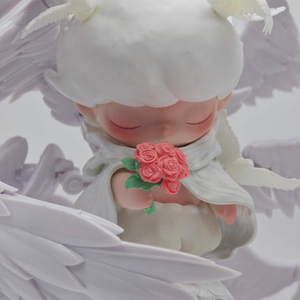 Handmade DIMOO Angel's Poem Six-Wing Angel Custom Figure |POP MART Rare Collectible