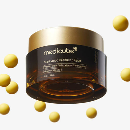 medicube Deep Vita C Capsule Cream for Brightening and Toning Skin