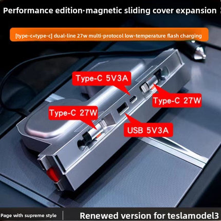 Tesla Model 3/Y USB Hub & Fast Charger