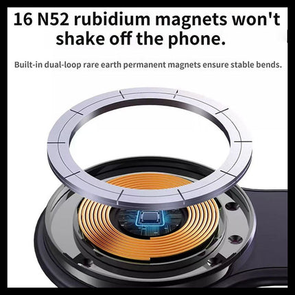 REMAX 15W Magnetic Folding Wireless Car Charging Phone Holder