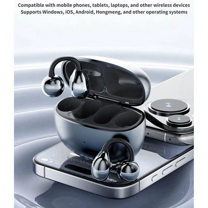 REMAX OWS Ear Clip True Wireless Music Call Earphones OWS-19 | 5H Playtime | Noise Reduction