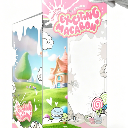 Acrylic Display Box Labubu Vinyl Face Funhome - Exciting Macaron, 12x12x19cm