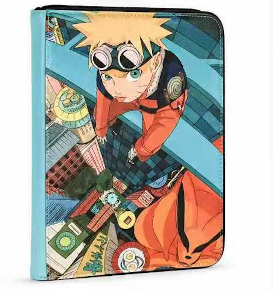 Naruto Anime 9-Pocket Trading Card Binder (34×26×3.5cm) – Wish Wholesale