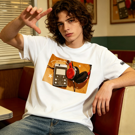Celestial Static Uni-Sex T-Shirt with COOLPASS Fabric | Vintage Finder