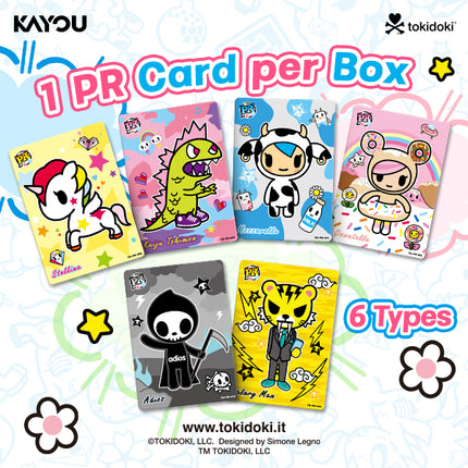 KAYOU Tokidoki Wonder Voyage Collection Cards - Roaming Edition English, Display Box (24 Packs)