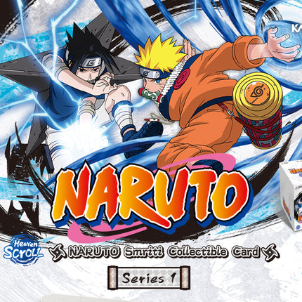 KAYOU Naruto-Smriti Heaven Scroll Collectible Trading Card Box (24 Packs), Series 1