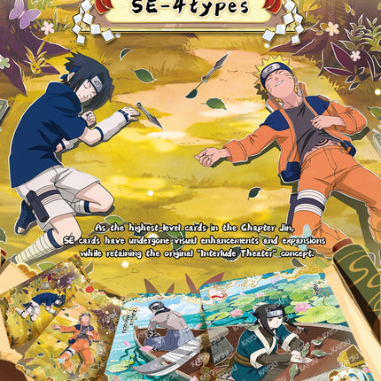 KAYOU Naruto-Smriti Heaven Scroll Collectible Trading Card Box (24 Packs), Series 1