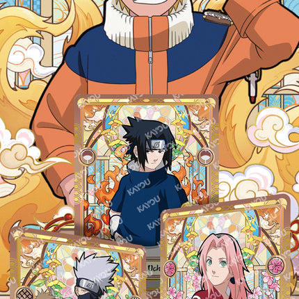 KAYOU Naruto-Smriti Heaven Scroll Collectible Trading Card Box (24 Packs), Series 1