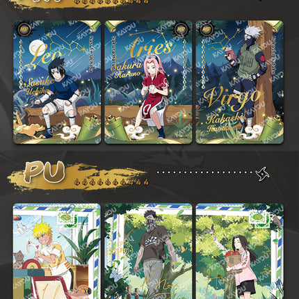 KAYOU Naruto-Smriti Heaven Scroll Collectible Trading Card Box (24 Packs), Series 1