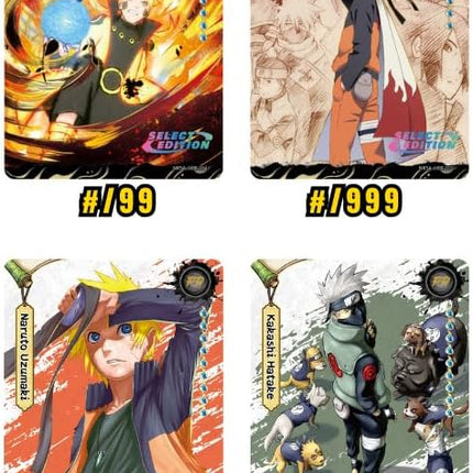KAYOU Naruto Smriti Collectible Card, Chapter Jin English Series 2, Display Box, 12 Blister Packs with Promo Card