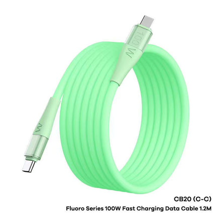 REMAX Fluoro Series Fast Charging USB-C to USB-C 100W Data Cable 1.2M