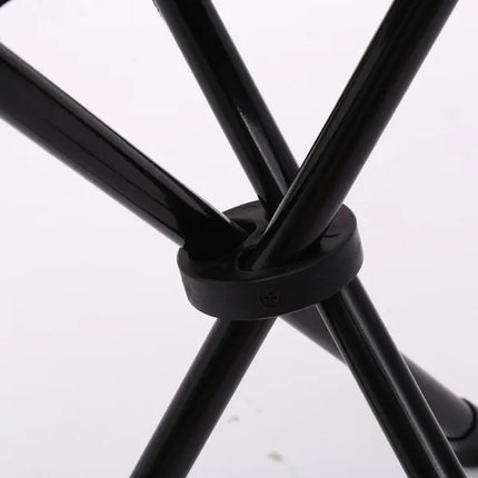 Compact Folding Tripod Stool - Portable Oxford Fabric Camping Chair for Fishing, Beach & Outdoor Use