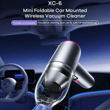 REMAX Mini Foldable Car Mounted Wireless Vacuum Cleaner XC-6