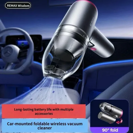 REMAX Mini Foldable Car Mounted Wireless Vacuum Cleaner XC-6