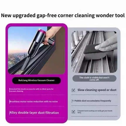 REMAX Mini Foldable Car Mounted Wireless Vacuum Cleaner XC-6