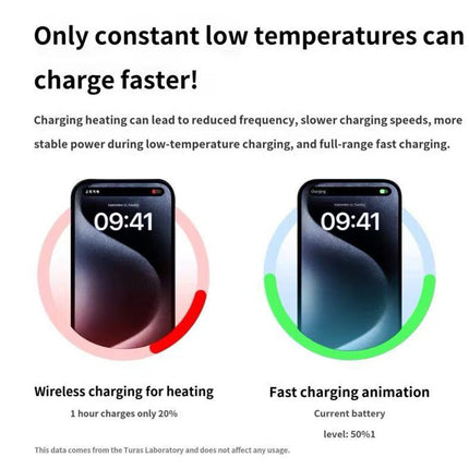 REMAX Electric Cooling Fan Magnetic Wireless Charging & Car Holder